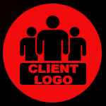 photo booths with client logo printed on photos