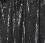 black florida photo booth rental curtain